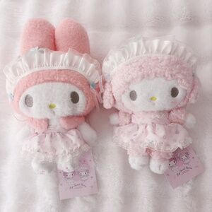 sanrio ♡ my melody and my sweet piano meringue party plush set